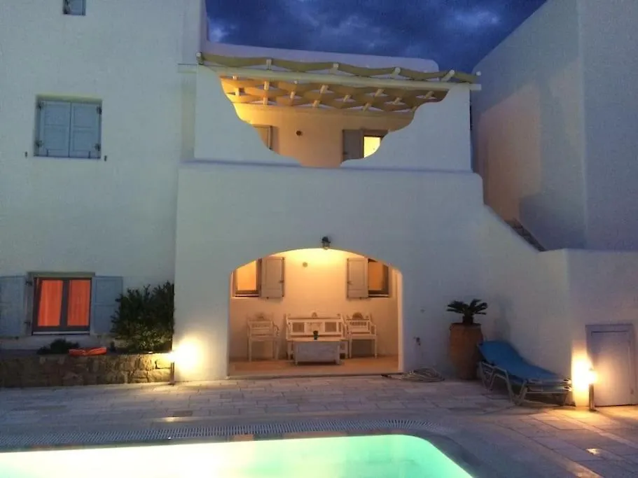 Dom wakacyjny Blue Heart Mykonos Up To 10 People Best Location Mykonos Town