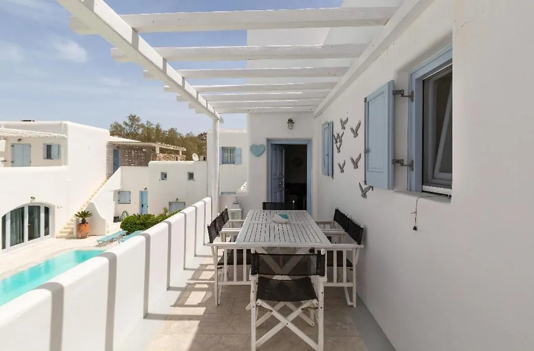 Blue Heart Mykonos Up To 10 People Best Location Mykonos Town Grecja