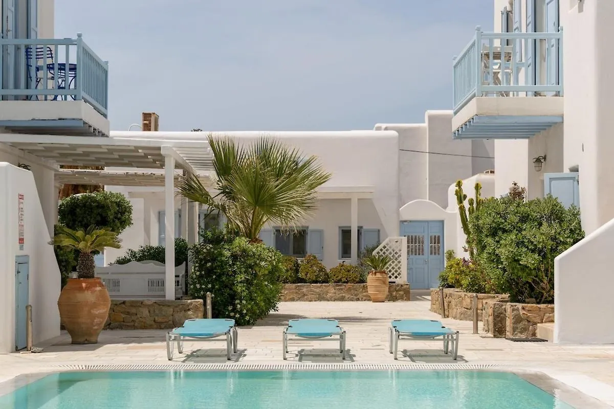Blue Heart Mykonos Up To 10 People Best Location Mykonos Town Греция